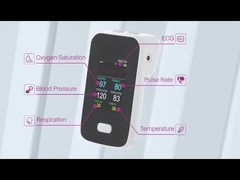 Πολυ λειτουργία 6 σε 1 υπομονετική επίδειξη σημάτων οργάνων ελέγχου PM6100 ζωτικής σημασίας