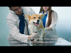 Έγχρωμη οθόνη LCD κτηνιατρικής οθόνης ασθενούς Palm Pulse Oximeter