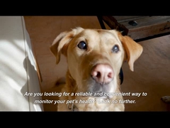 Έγχρωμη οθόνη LCD κτηνιατρικής οθόνης ασθενούς Palm Pulse Oximeter