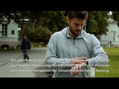 BM2000D φορητό όργανο ελέγχου SpO2 Oximeter επιπέδων οξυγόνου ελέγχων δαχτυλιδιών καρπών Ο2