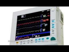 ECG007 εγχειρίδιο ενότητας ποσοστού ECG Spo2 Resp ποσοστού καρδιών συνδετήρων θερμοκρασίας