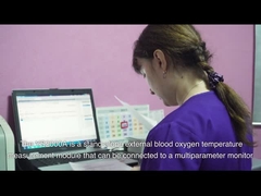 Ιατρικός υπομονετικός κορεσμός οξυγόνου αίματος εξαρτημάτων οργάνων ελέγχου που ανιχνεύει την ενότητα